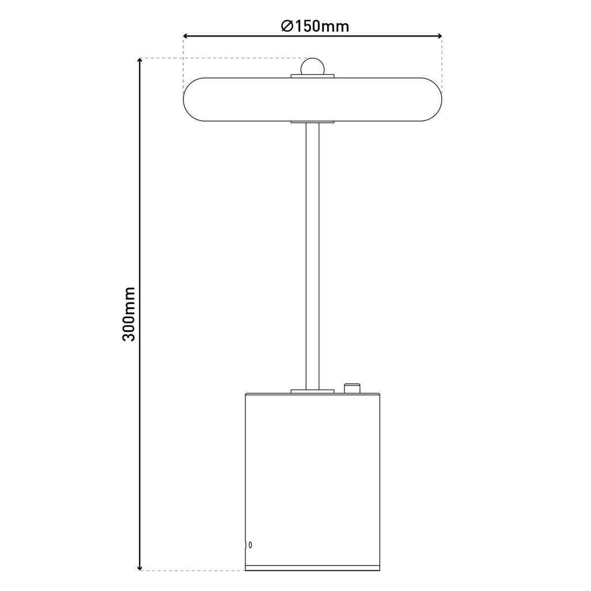 Näve Leuchten "SETA" table lamp - Armino Living