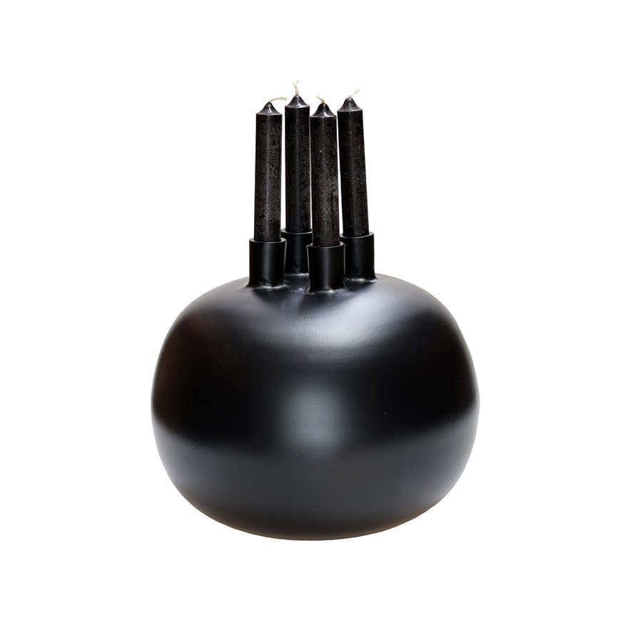 Kandelaar - Valdes Zwart