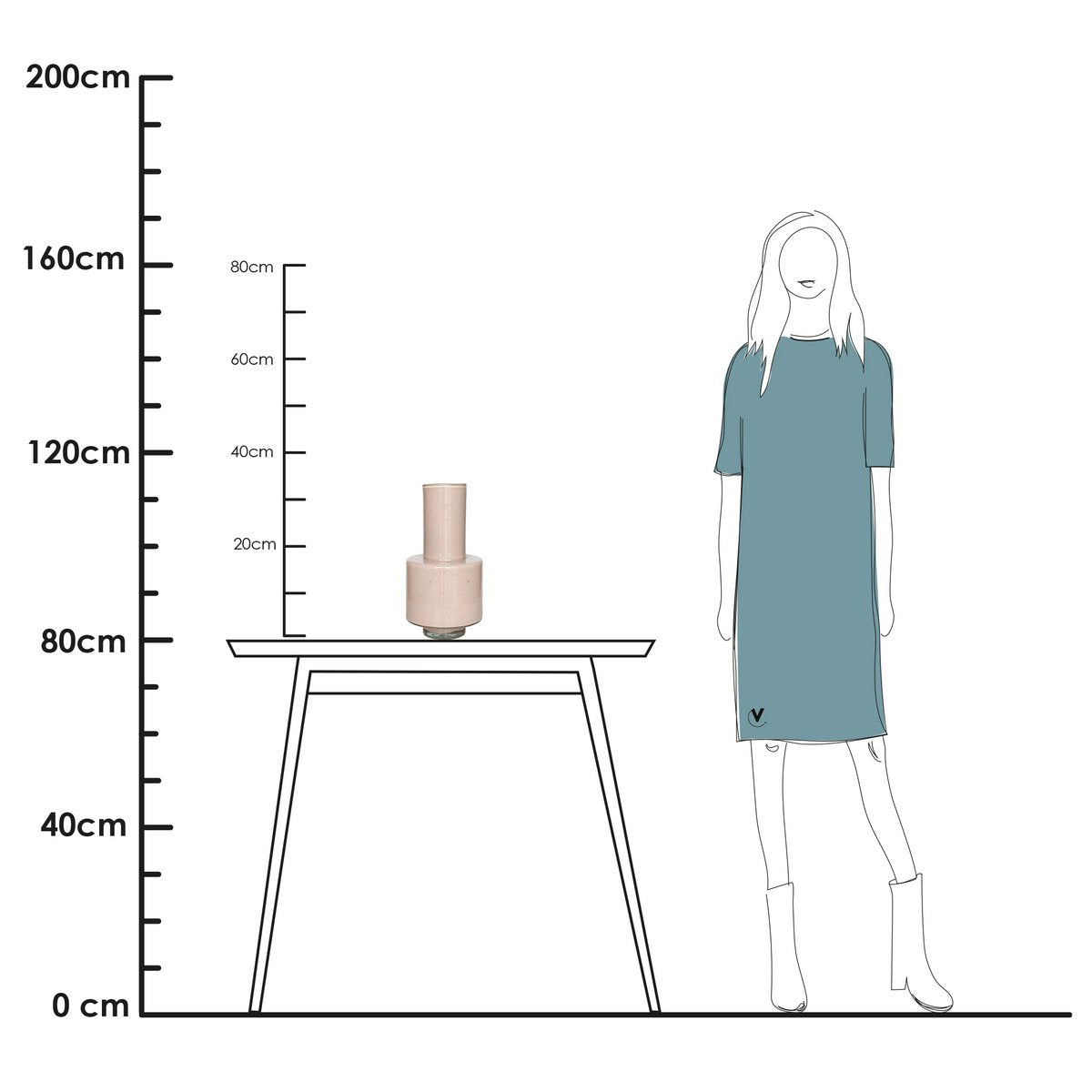 Vase - Volta Elite Ivory