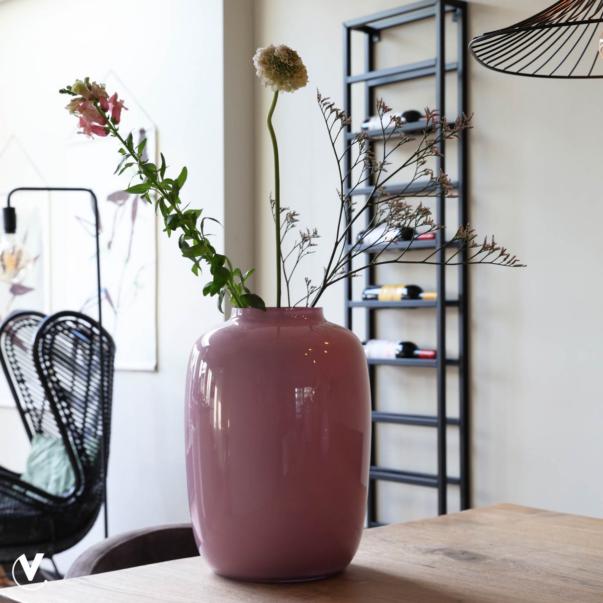 Vase - Artic light pink