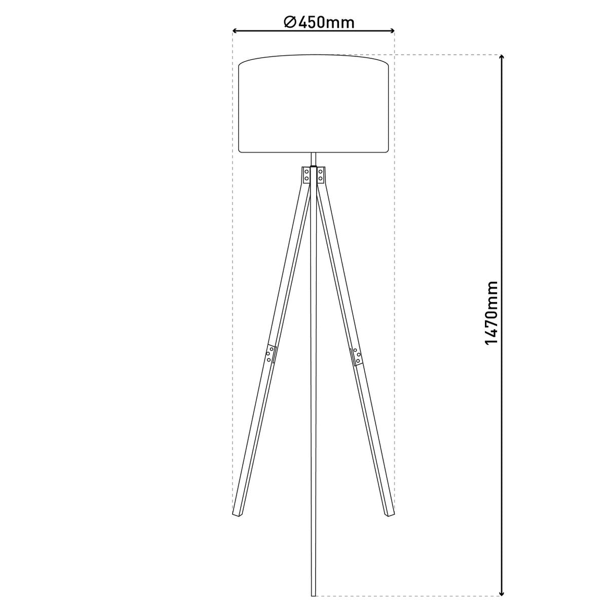 Näve Leuchten "Filco" floor lamp - Armino Living