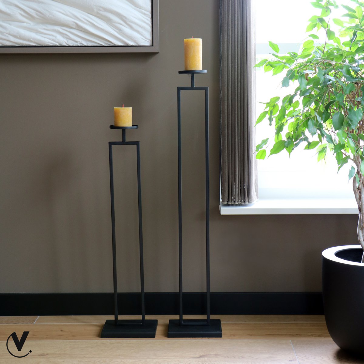 Candle holder - Concordia Black