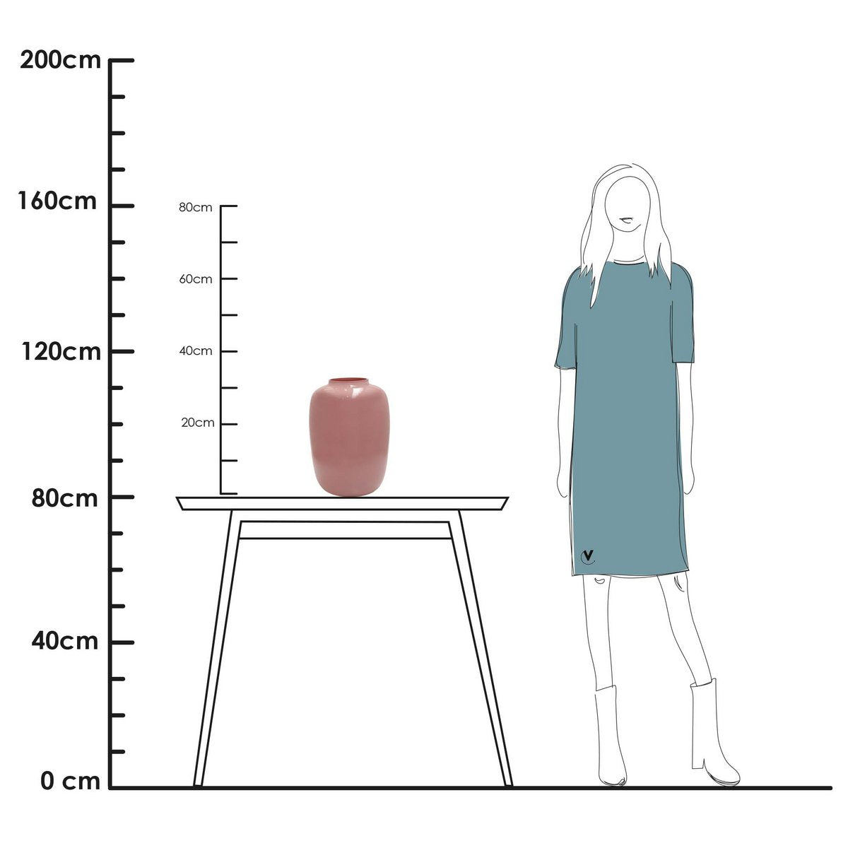 Vase - Artic Pastel Pink