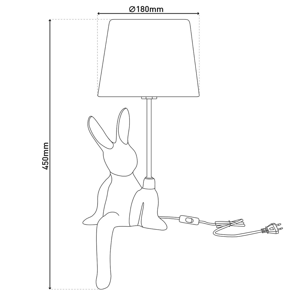 Näve Leuchten "Helge" table lamp - Armino Living