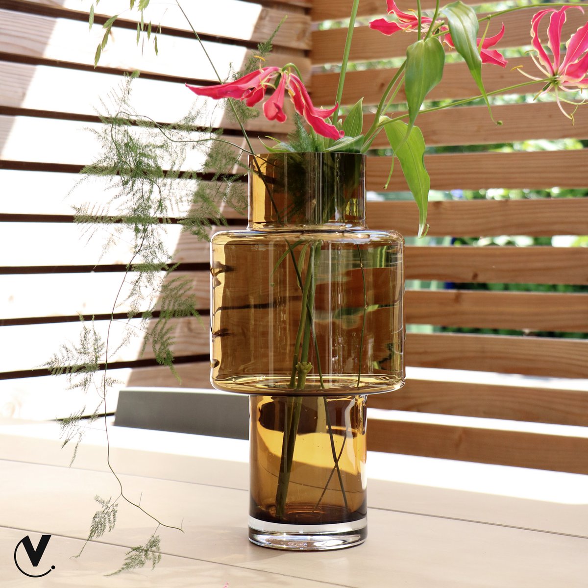 Vase - Juba Cognac