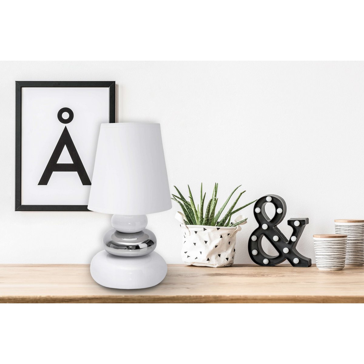 Näve Leuchten "Stoney" table lamp - Armino Living