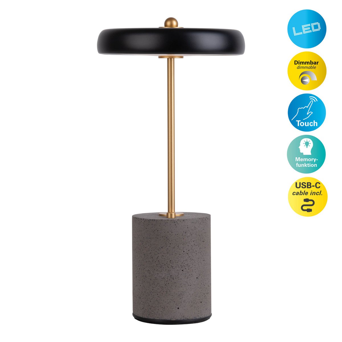 Näve Leuchten "SETA" table lamp - Armino Living