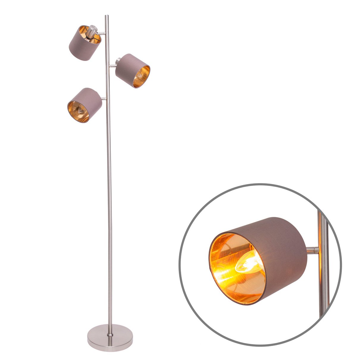 Näve Leuchten "MARON" floor lamp - Armino Living