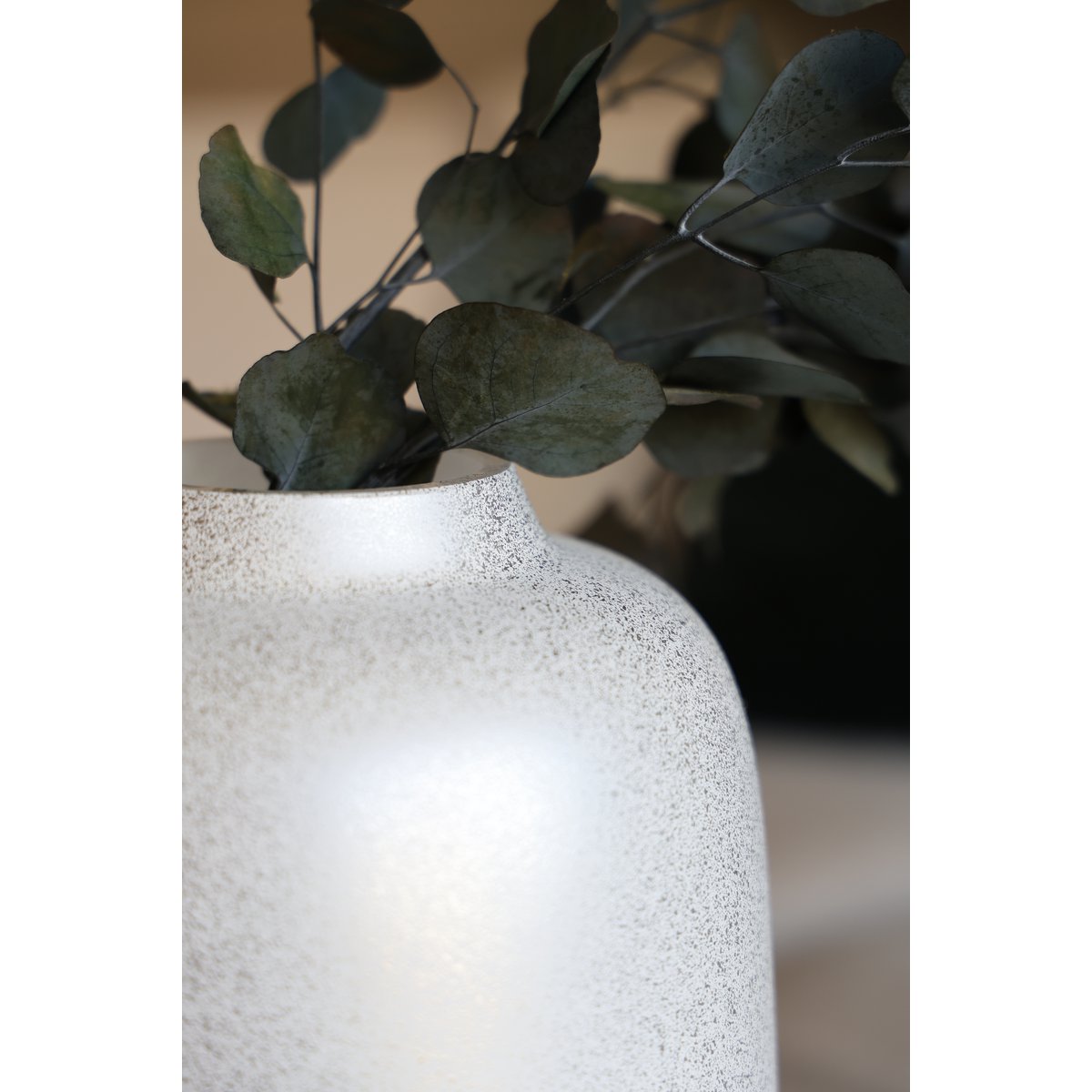 Vase - Artic sparkle silver