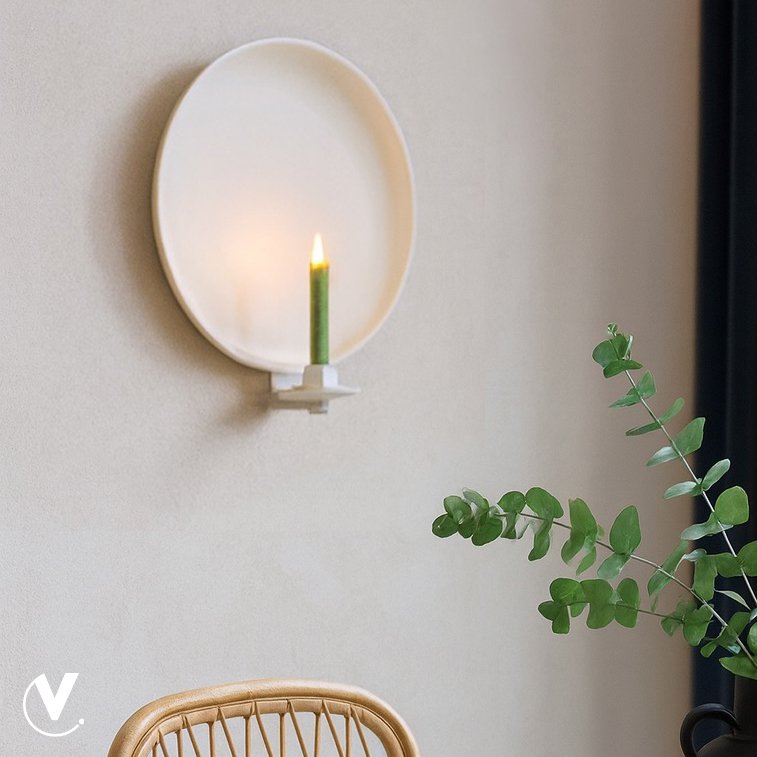 Candle holder - Carshoundera - Jovita Ivory