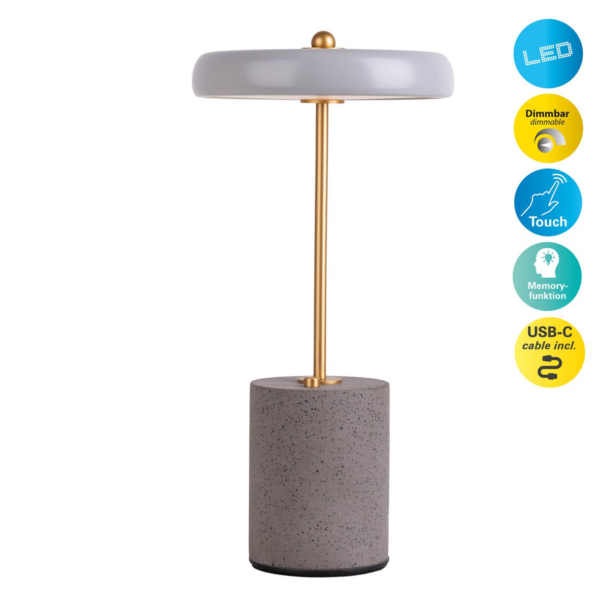 Näve Leuchten "SETA" table lamp - Armino Living