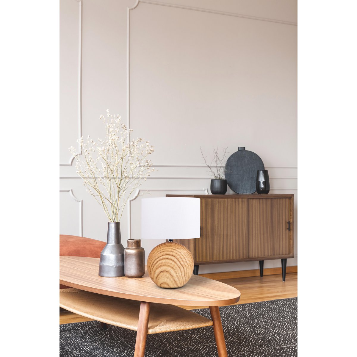 Näve Leuchten "WOODY" table lamp - Armino Living