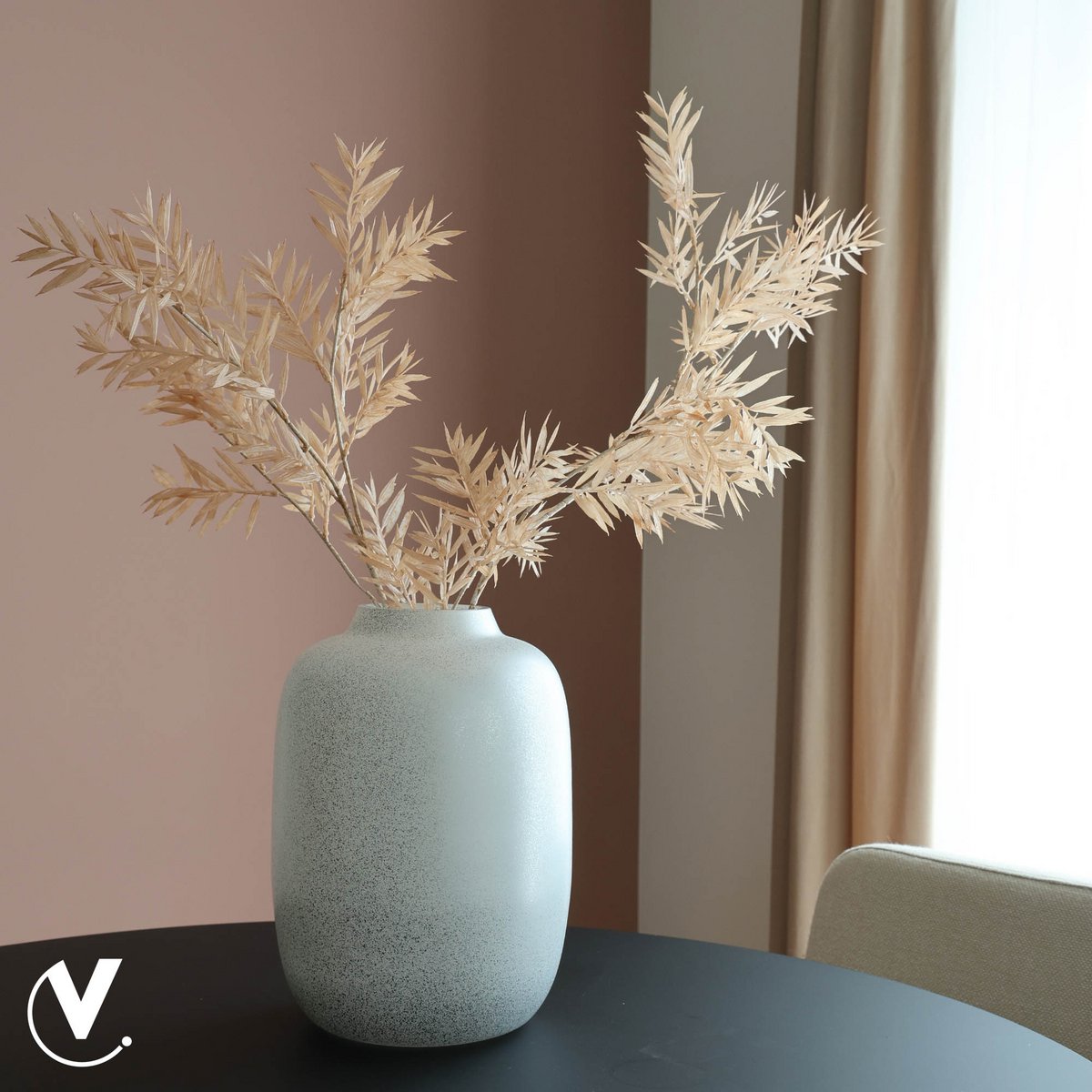 Vase - Artic sparkle silver