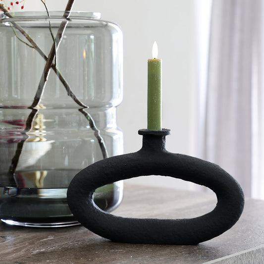 Kandelaar - Rocha ruw zwart