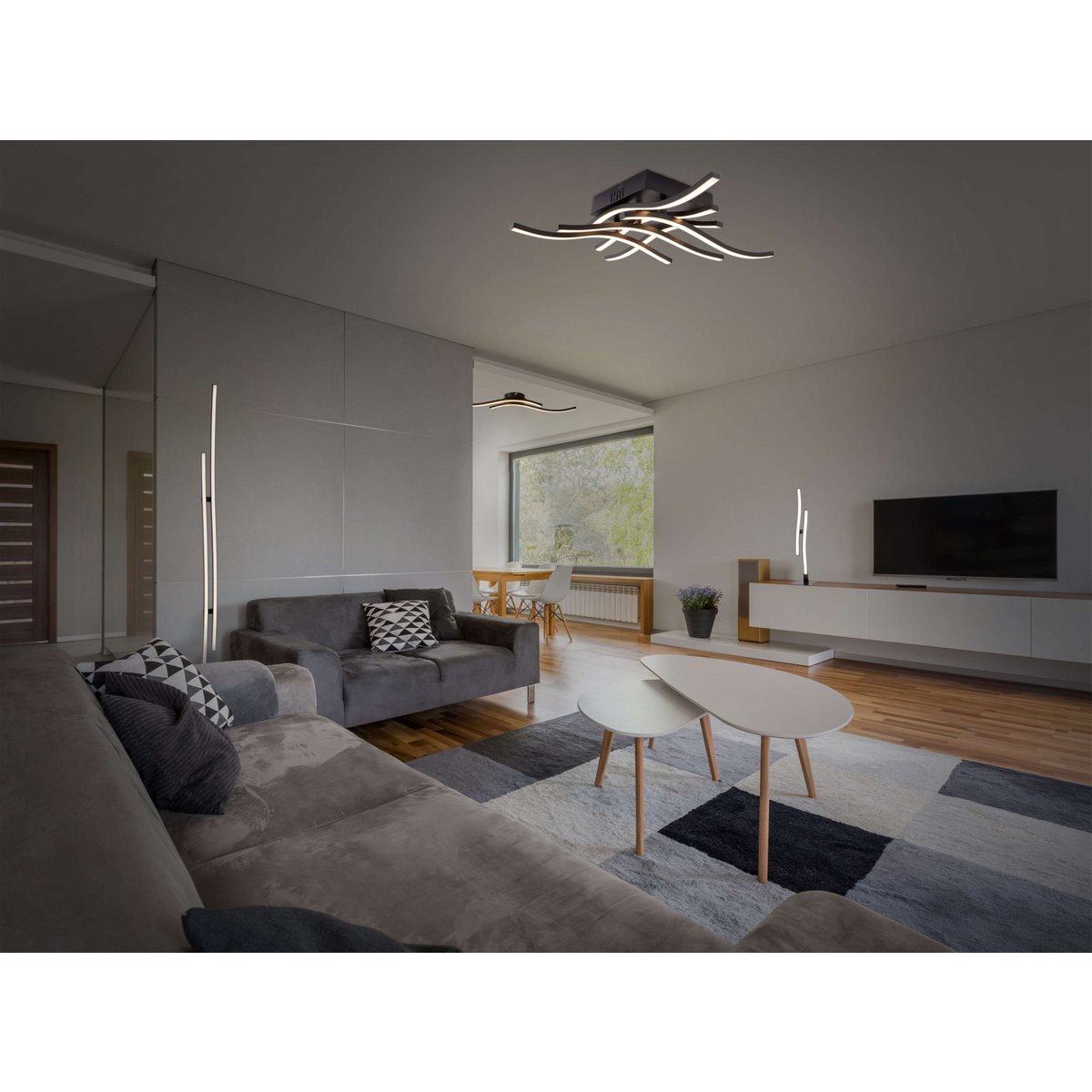 Näve Leuchten "ONDA" floor lamp - Armino Living