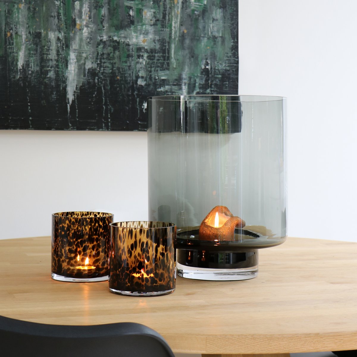 Tea light holder - Celtic cheetah (set of 6 pieces) LAST PIECES!