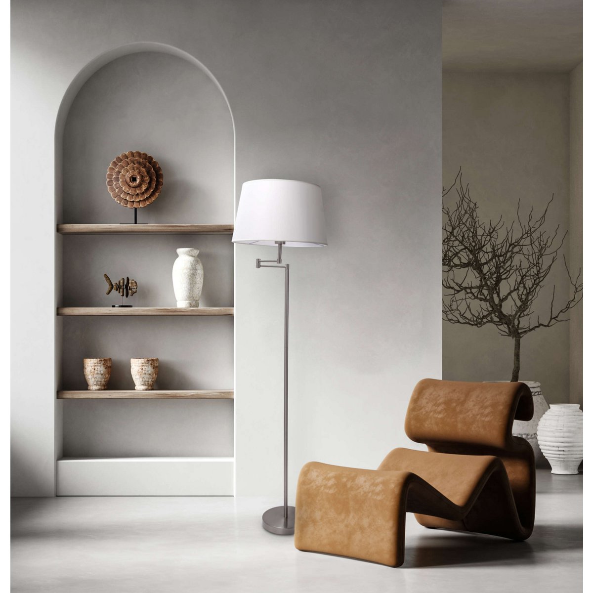Näve Leuchten "Bologna" floor lamp - Armino Living