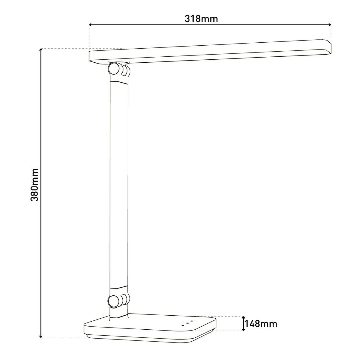 Näve Leuchten "MOVER" table lamp - Armino Living