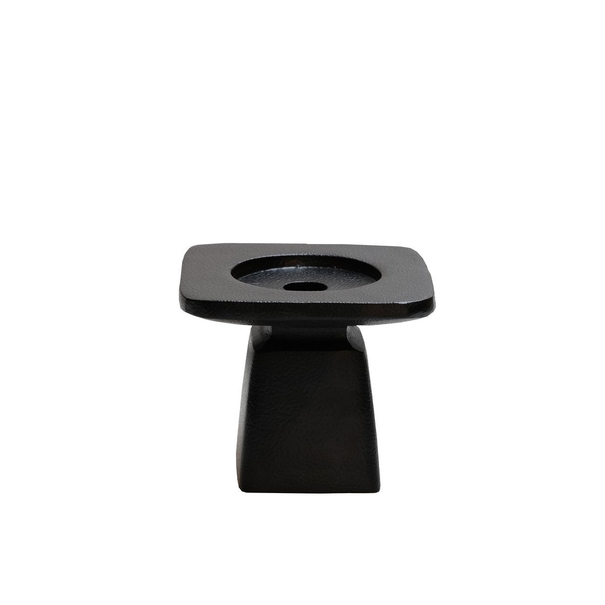 Kaarsen- en theelichthouder - Calama zwart