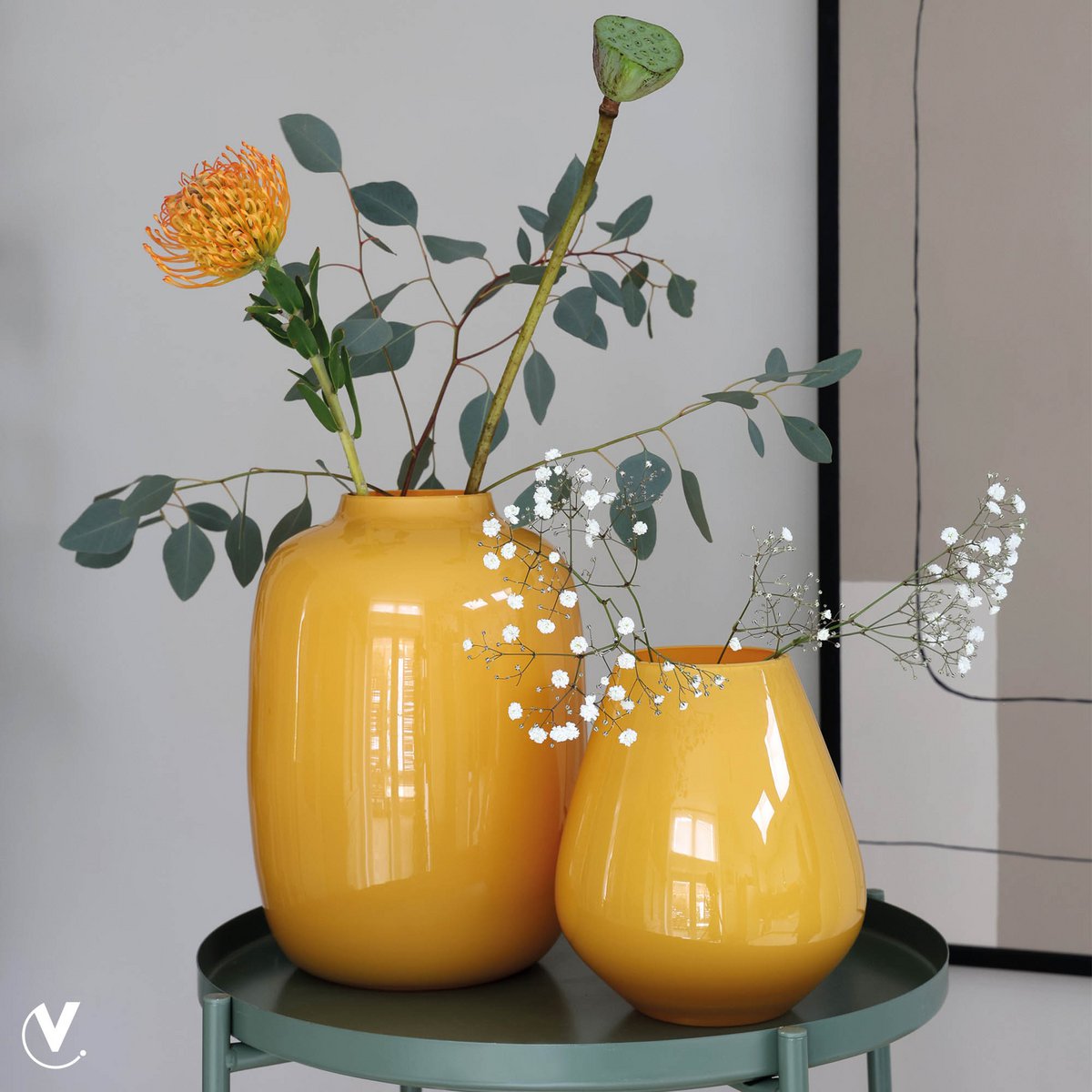 Vase - Artic bright yellow