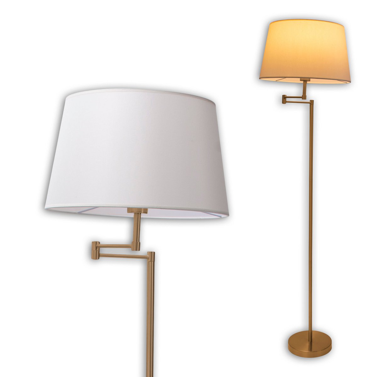 Näve Leuchten "Bologna" floor lamp - Armino Living