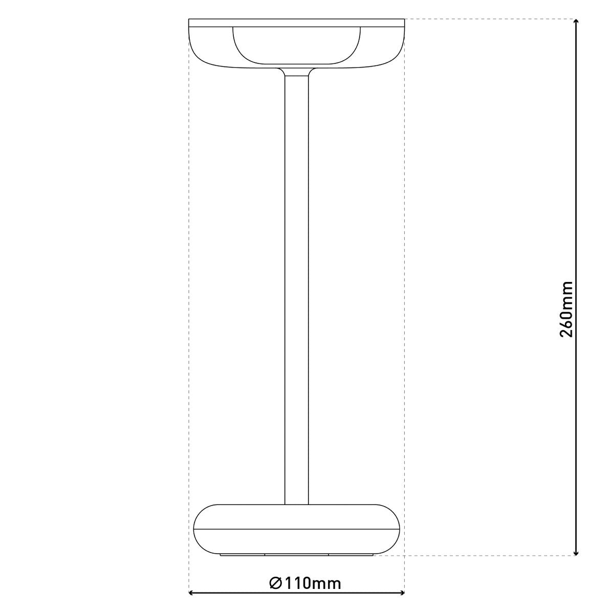 Näve Leuchten "Pasi" table lamp - Armino Living