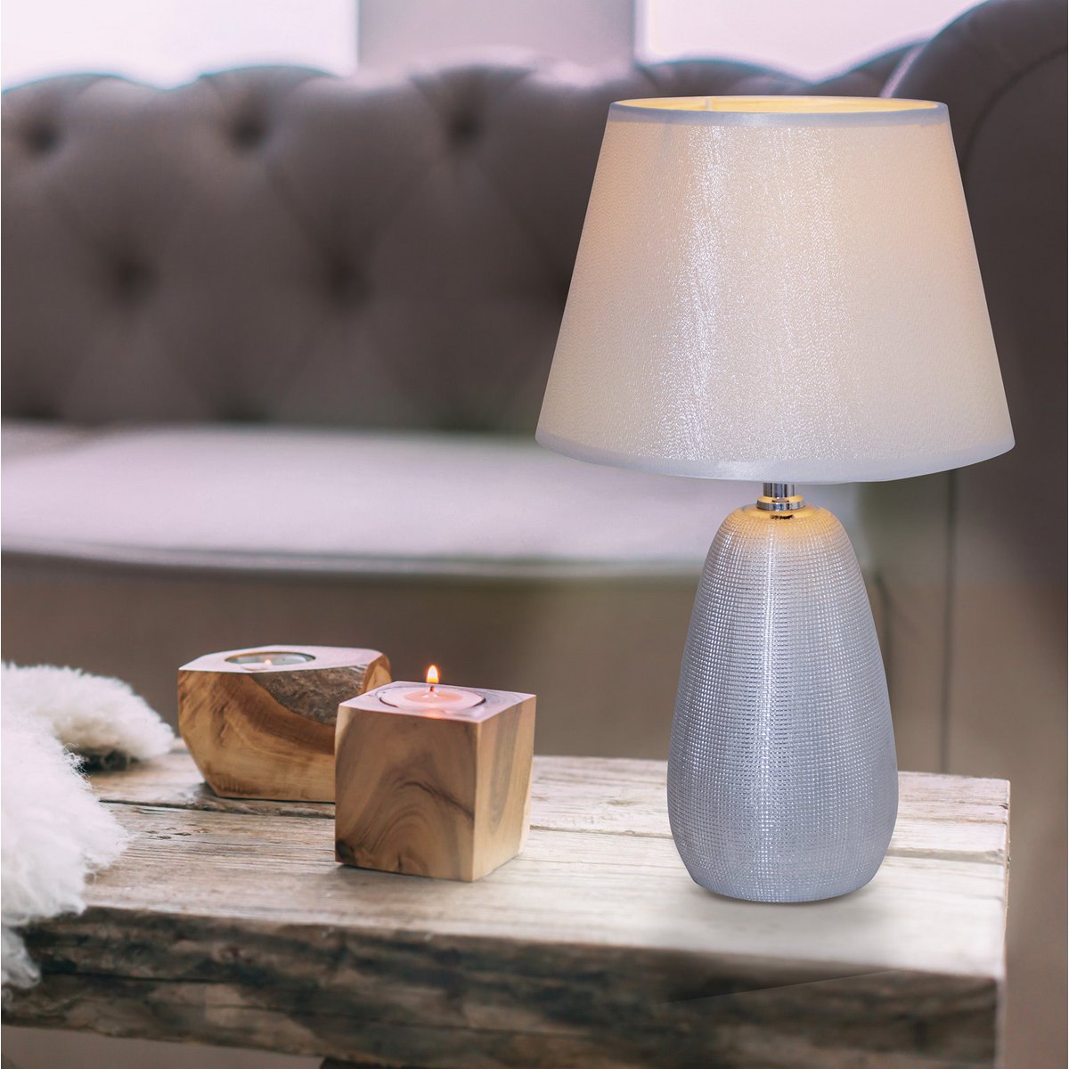 Näve Leuchten "Simly Ceramics" table lamp - Armino Living