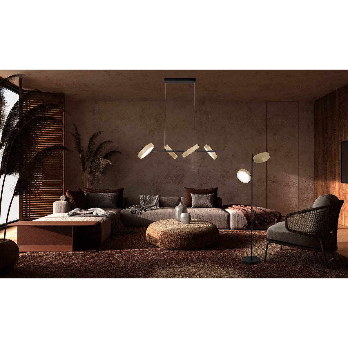Näve Leuchten "Tessa" floor lamp - Armino Living