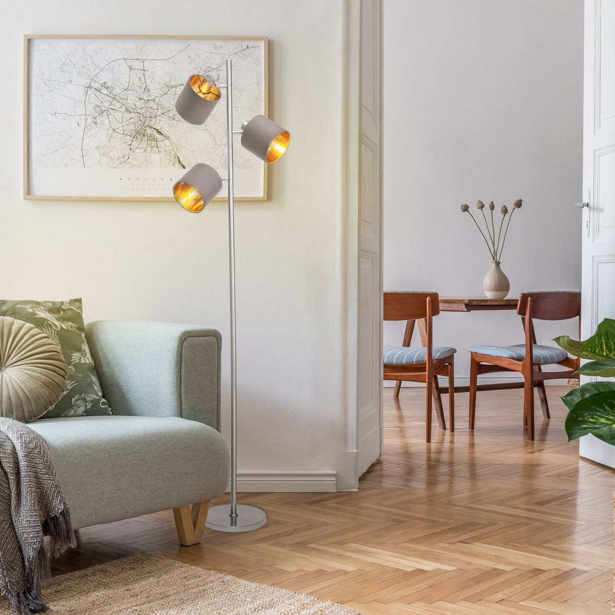 Näve Leuchten "MARON" floor lamp - Armino Living