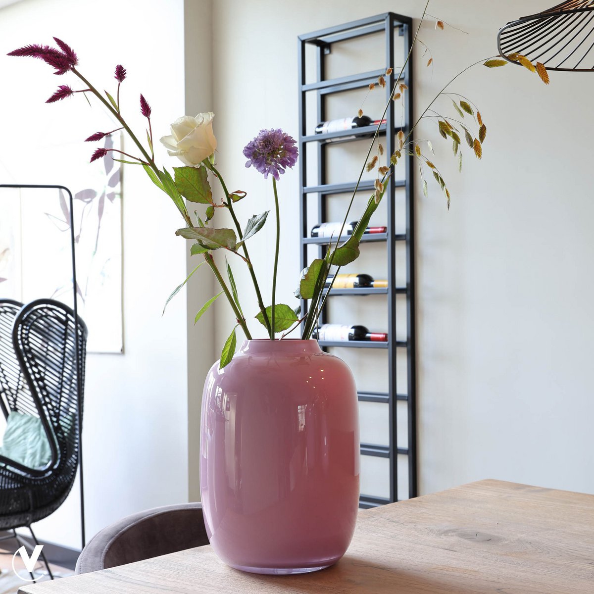 Vase - Artic light pink