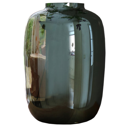 Vase - Artic gloss grey