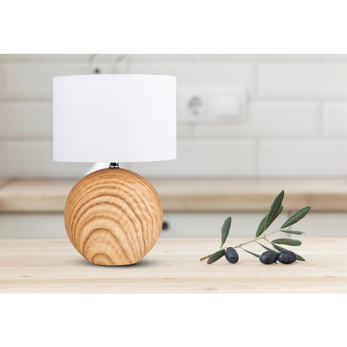 Näve Leuchten "WOODY" table lamp - Armino Living