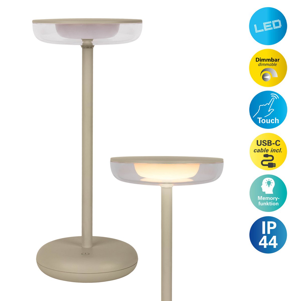Näve Leuchten "Pasi" table lamp - Armino Living