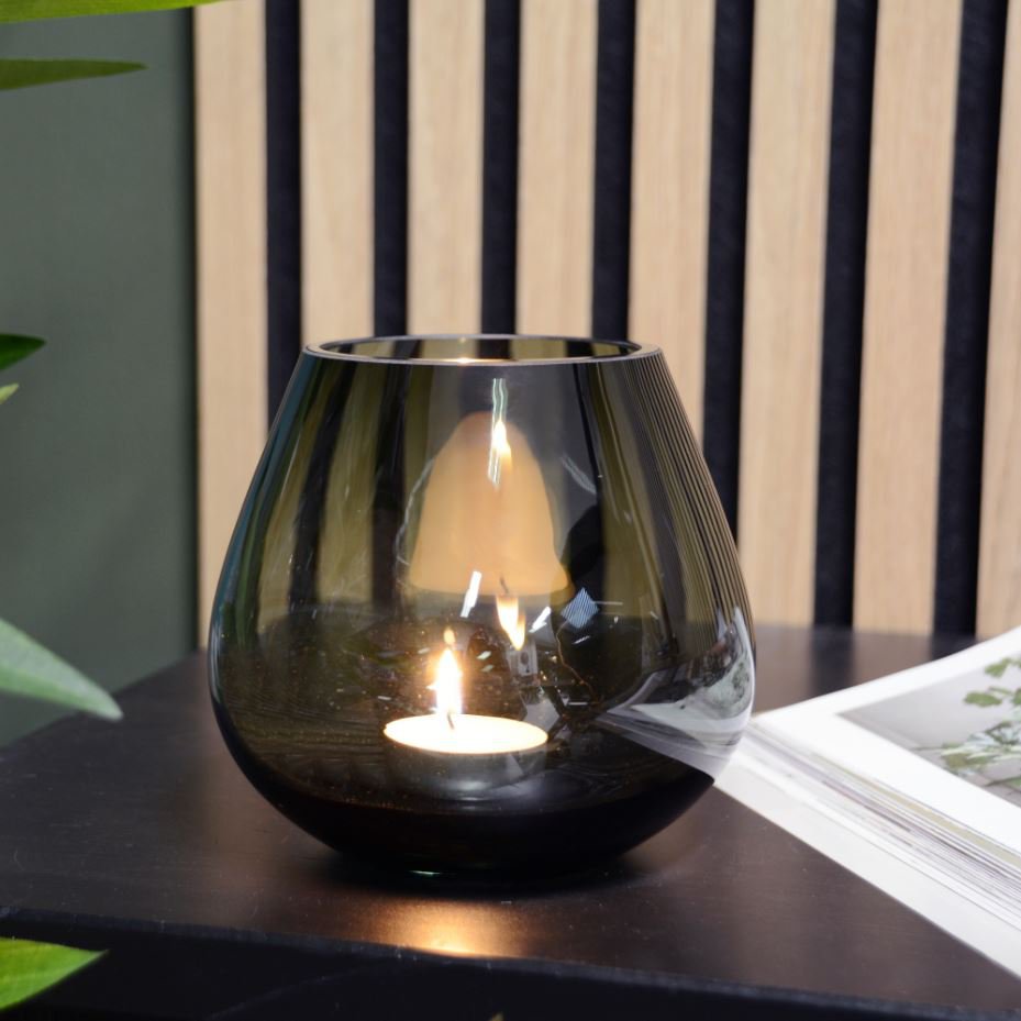 Tea -light holder - Tasman XS Gray (set of 2 pieces)