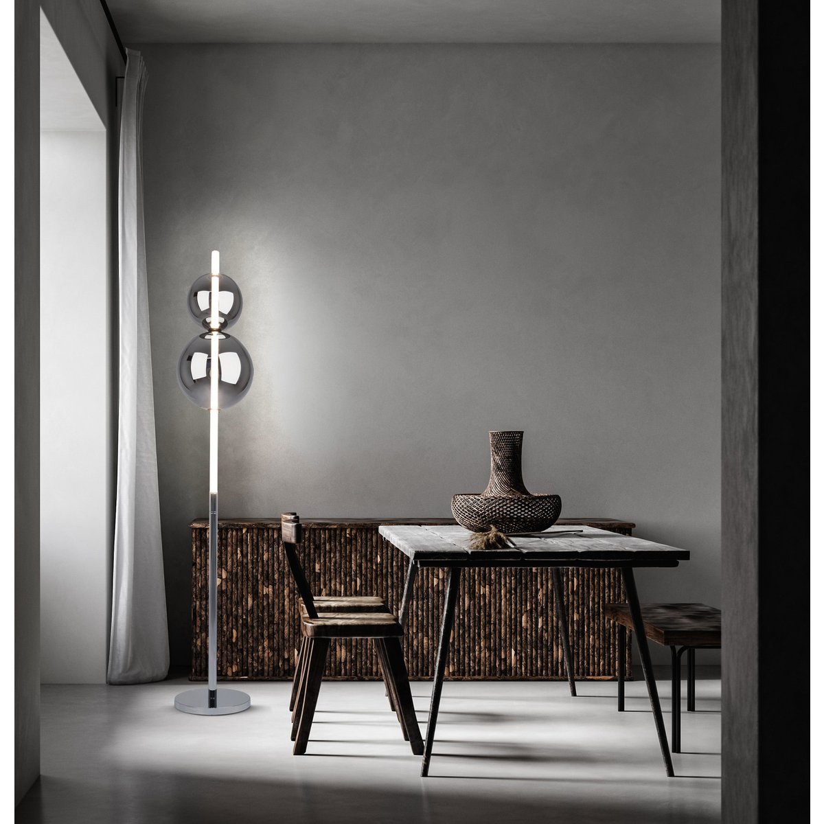 Näve Leuchten "NOVA" floor lamp - Armino Living