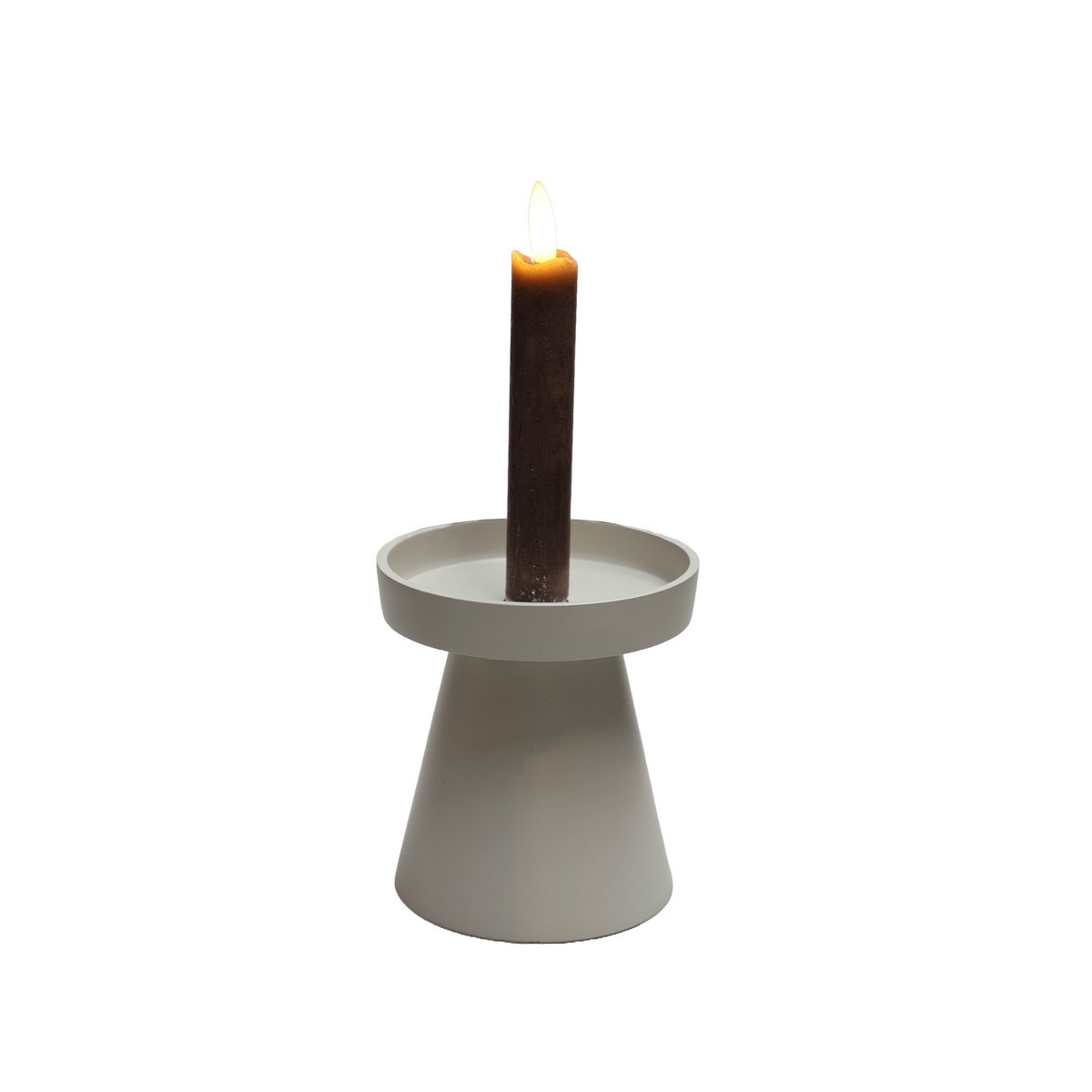 Candle holder - Viedma ivory (Verwachte binnenkomst begin November)