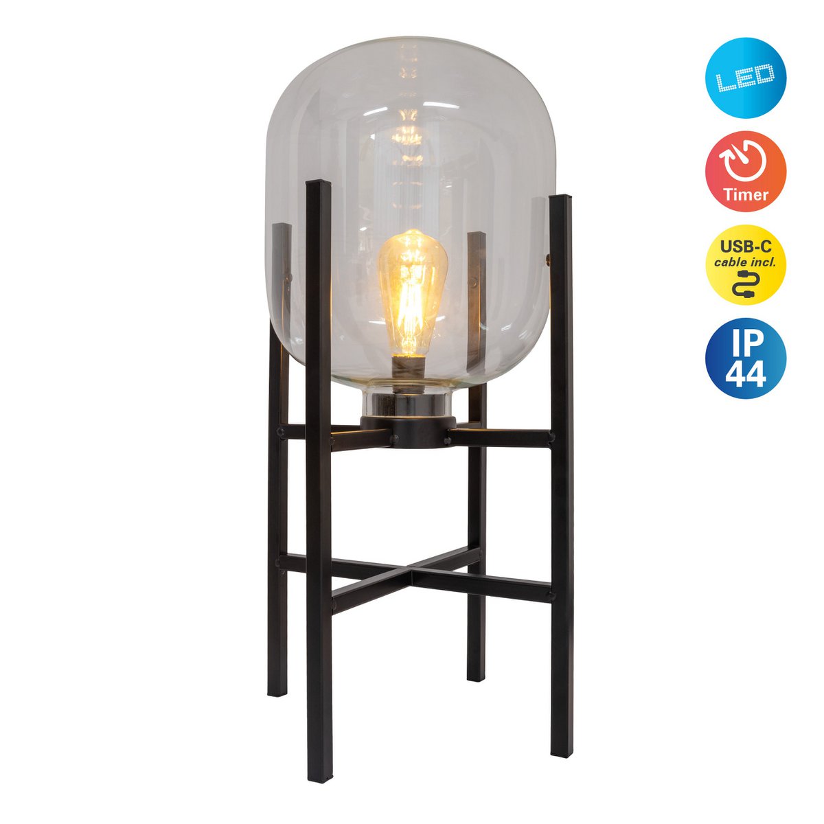 Näve Leuchten "Lora" table lamp - Armino Living